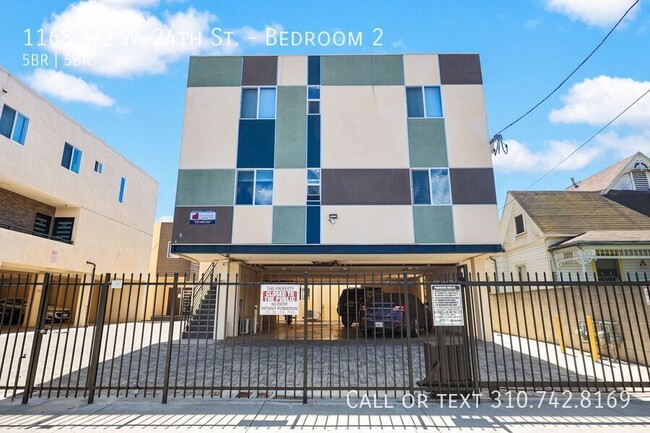 1168 1/2 W. 24th St.-Bedroom 2 - 1168 1/2 W. 24th St.-Bedroom 2 Apartment Unit Bedroom 2
