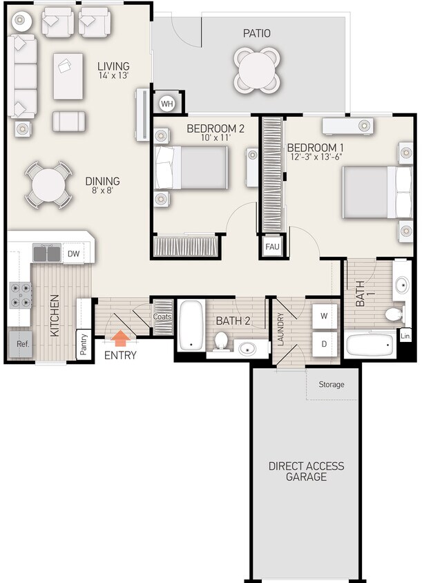 Floor Plan - Plan C 