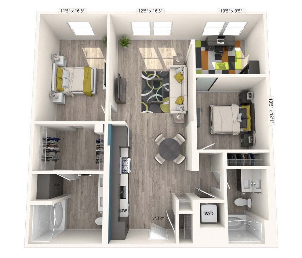 Floor Plan - B7-FinishII-Unit207
