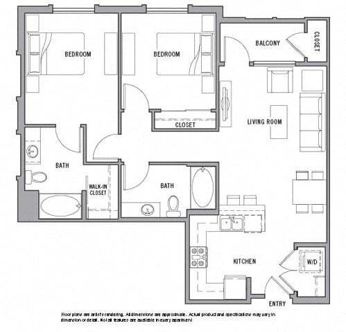 Floor Plan - 2E