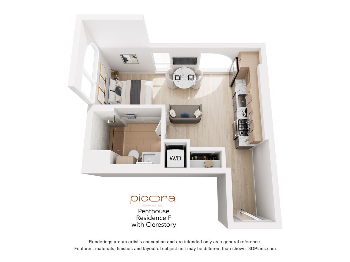Pico_Unit 511 - Penthouse Residence F with Clerestory