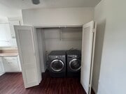 Laundry closet - 424 W Riggin St Townhome