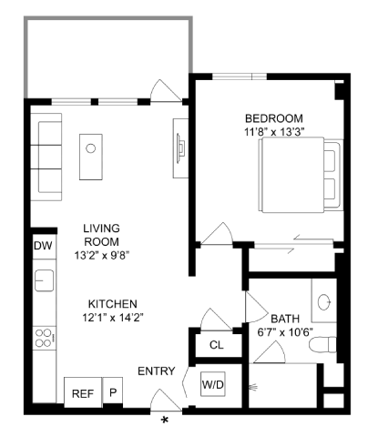 Floor Plan - 1A1.1