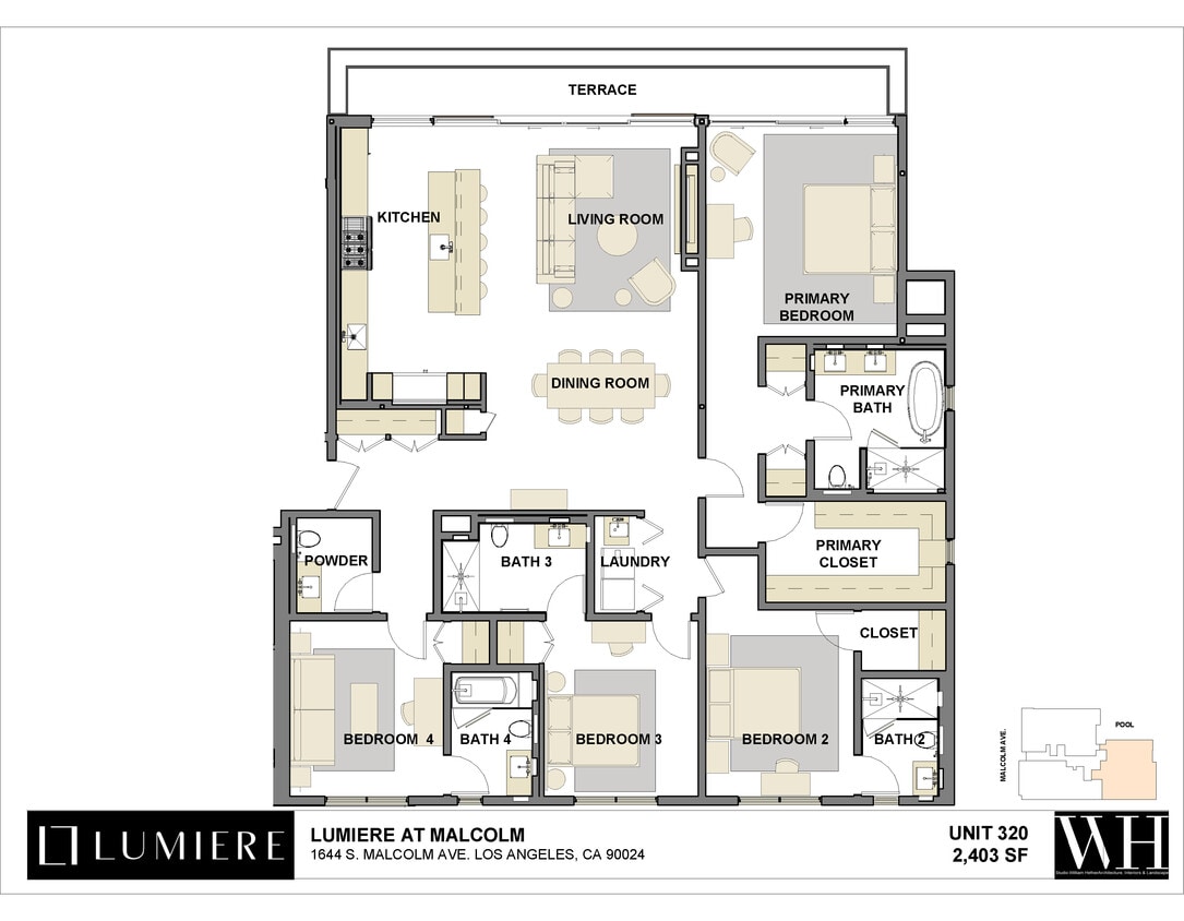 Floor Plan - Unit 320
