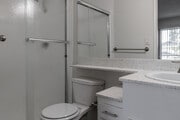 2BR, 2BA - 1,106SF - Primary Bathroom - Pacific Place