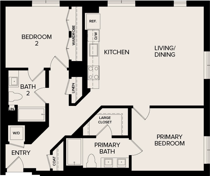Floor Plan - 2E