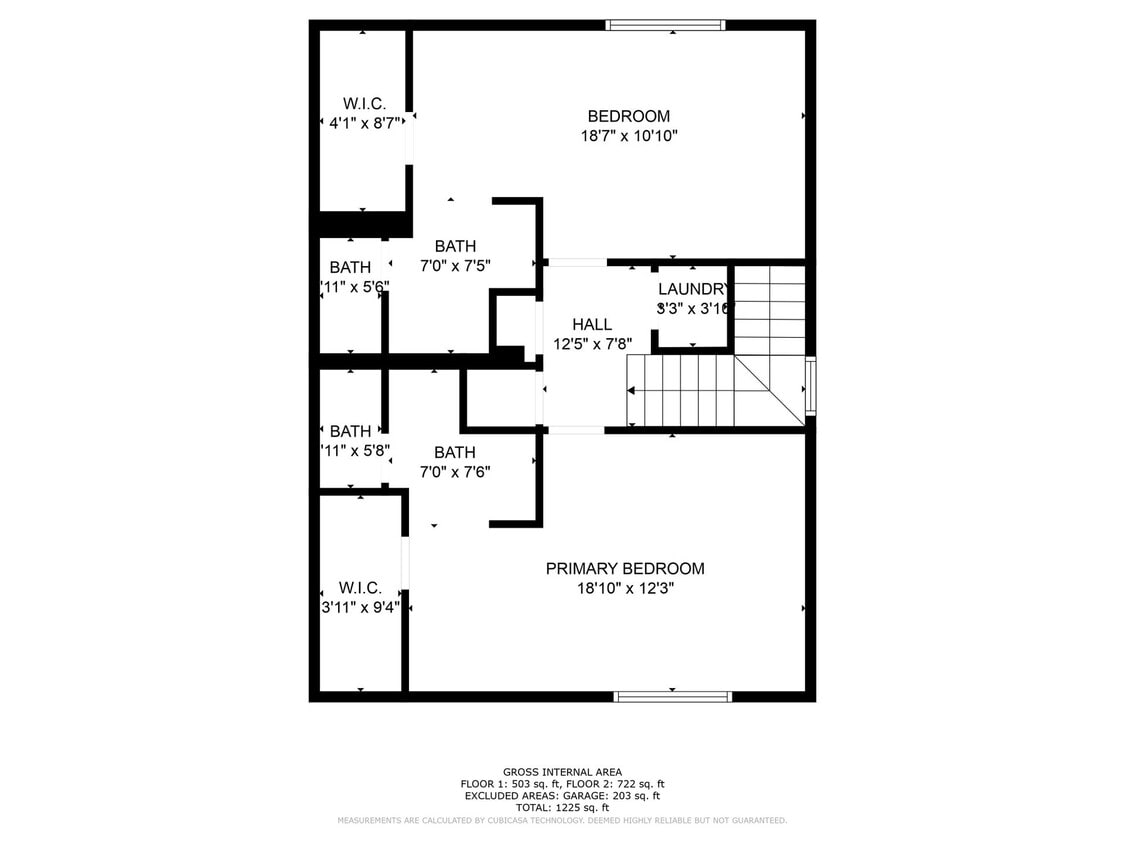 Floor Plan - 2 Bedroom Townhome - Short Waiting list