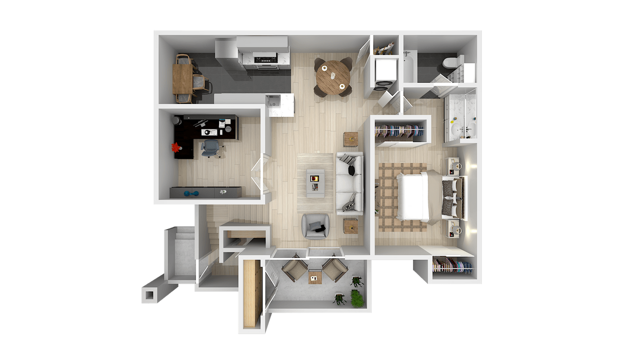 Floor Plan - Plan D Upstairs