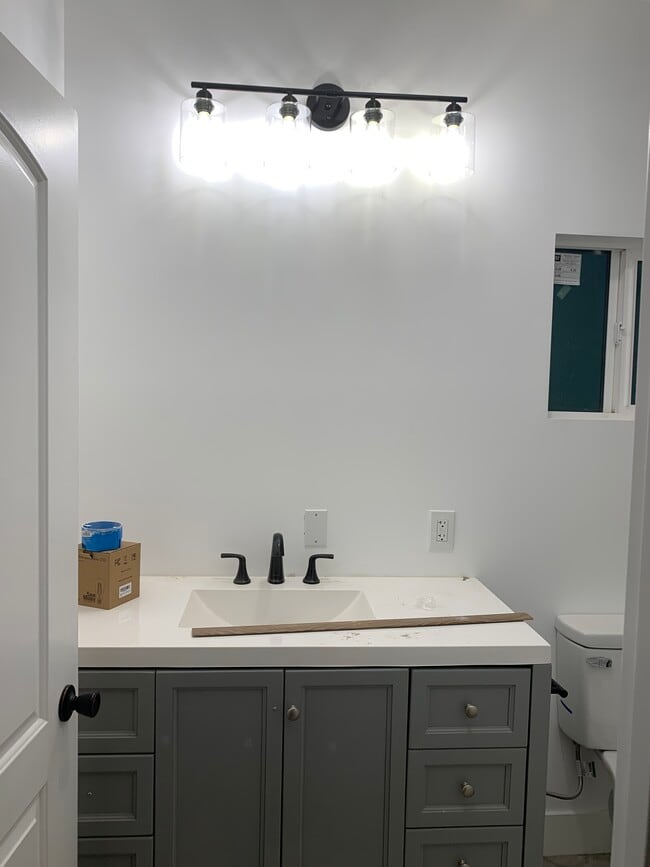 Installed mirror - 14469 Polk St