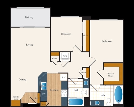 Divine - 2 Bedroom, 2 Bath A
