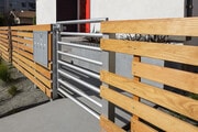 Entrance Gate with Mailboxes - 741 Wilcox Ave