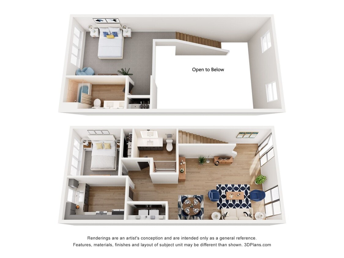 Floor Plan - 2x2LW-1207