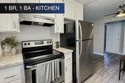 1 BR, 1 BA - Kitchen - Orange Terrace Apartments
