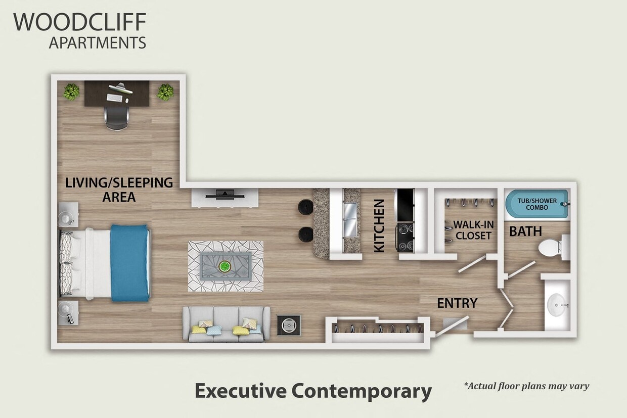 Floor Plan - Executive Contemporary
