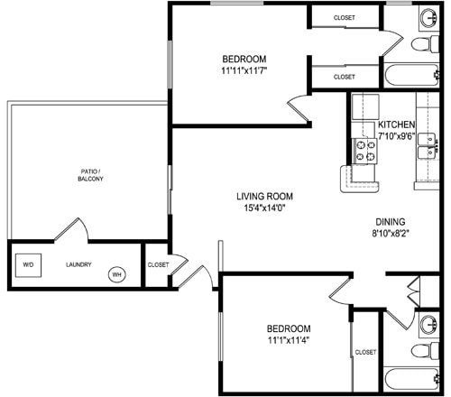 Briarwood - Renovated 2-bedroom! Sparkling Pool, In Unit La...