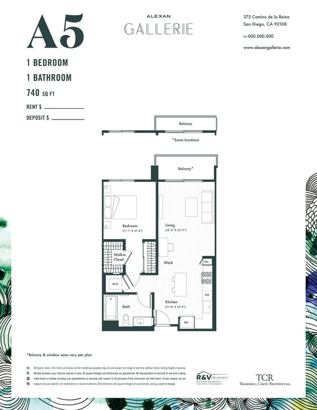 Floor Plan - A5 1x1