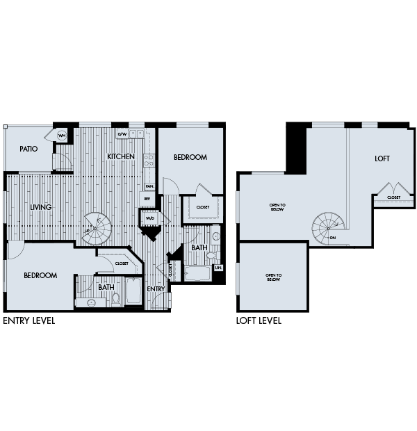 Floor Plan - Vantis Plan 2CL (Loft/Penthouse)