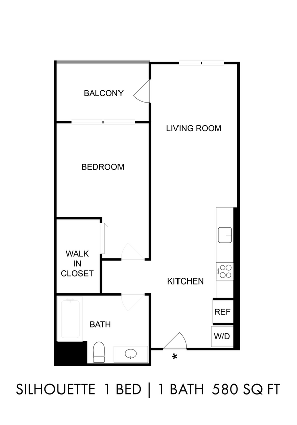 Floor Plan - Silhouette