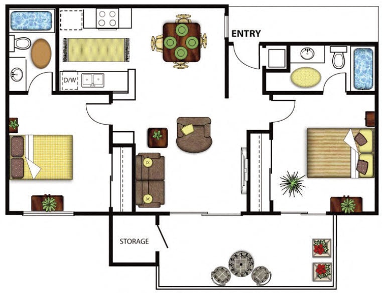 Floor Plan - Plan D