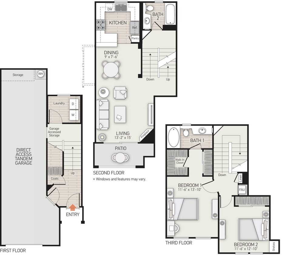 Floor Plan - Loggia - Plan 10