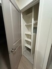 Linen closet/storage in hallway - 8785 Navajo Rd Unit 11