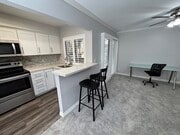 Kitchen, Breakfast, and Living - 7972 Mission Center Ct Unit C