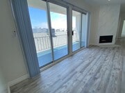 View From Living Area With Gas Fire Place - Top Floor Large Bright 2bd/2.5 Bath & Balcony Apartments