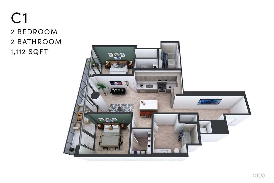 Floor Plan - Alina C1