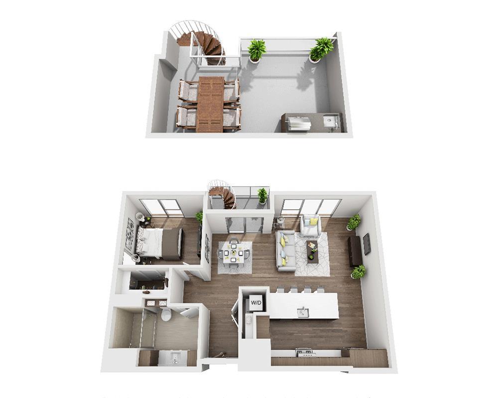 Floor Plan - A1E Penthouse