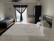 View of the studio, looking at the patio - 11917 Orizaba Ave Unit Garden Bungalow