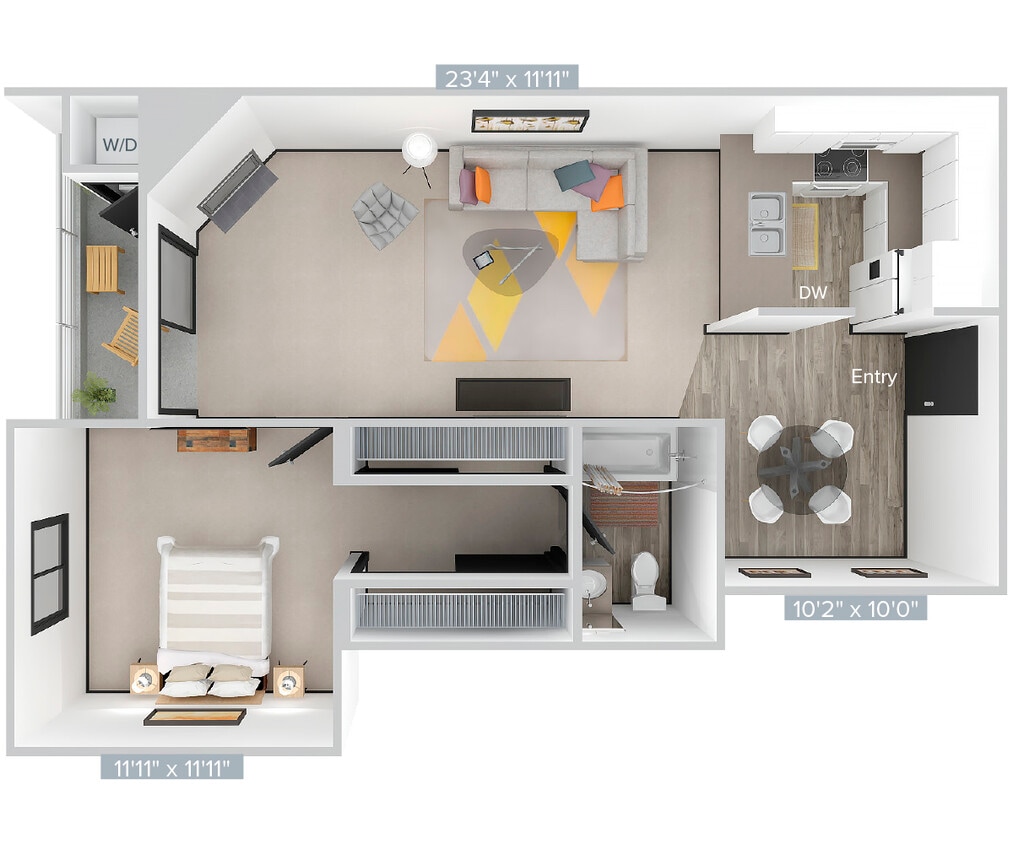 Floor Plan - L_1B1B_711SF_315-Standard