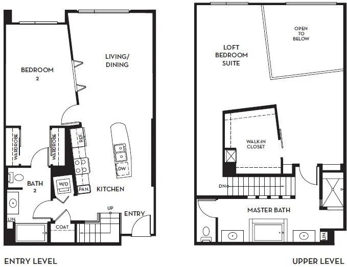 Floor Plan - T1-1 Townhome