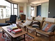 Living room area - 801 S Grand Ave Unit 1601