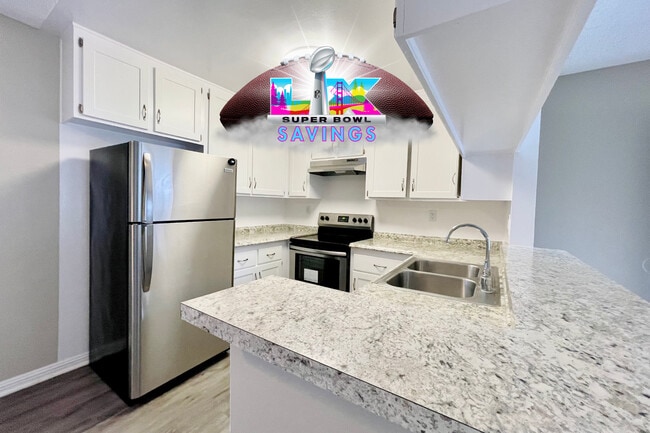 1BD, 1BA - Kitchen - Sycamore Pines Apartments