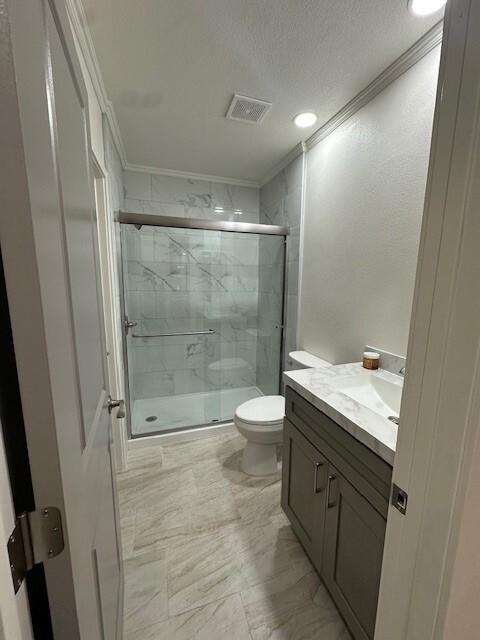 Bathroom with shower - 8785 Navajo Rd Unit 11