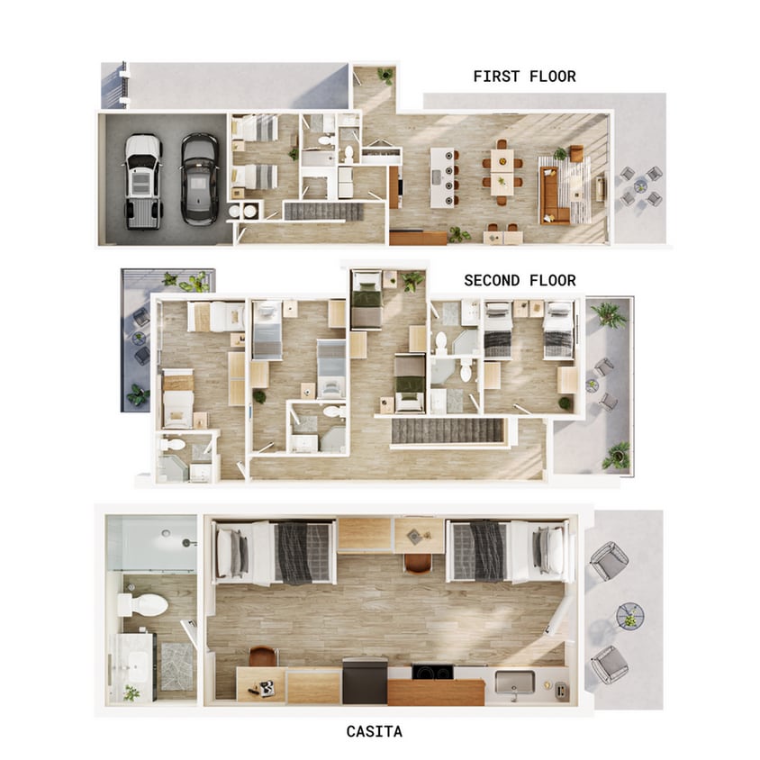 6BR_6.5BA - Harbor w_ Casita Combined - 6BR/6.5BA - Harbor w/ Casita