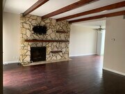 Living room and dining area - 1232 Stanford St Townhome