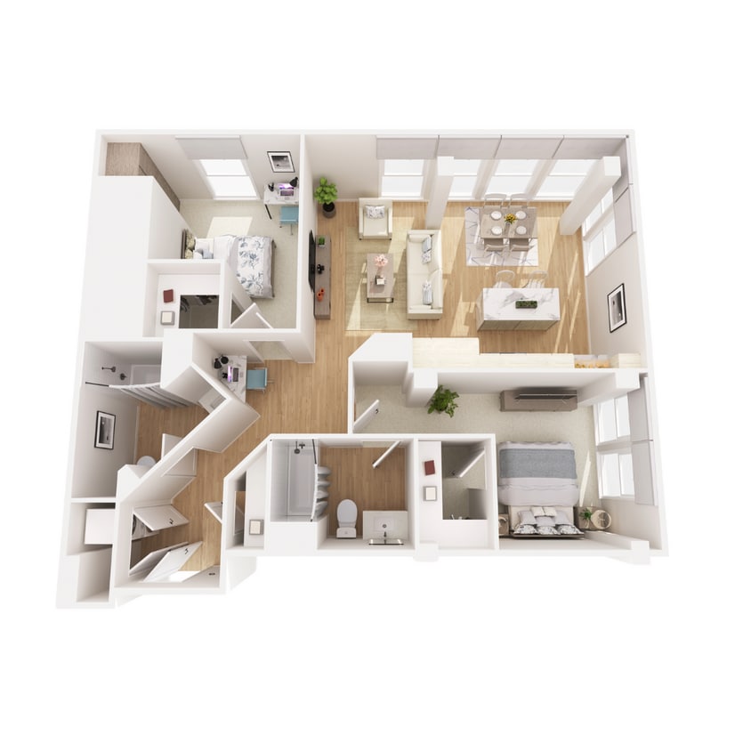 Floor Plan - White Heron