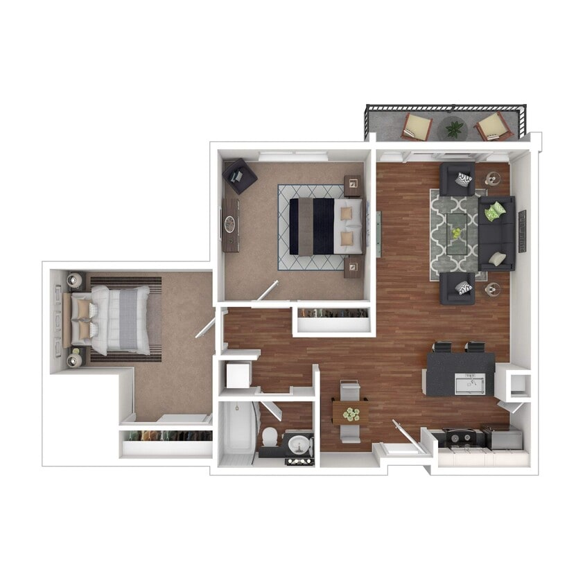 Floor Plan - 2x1A P