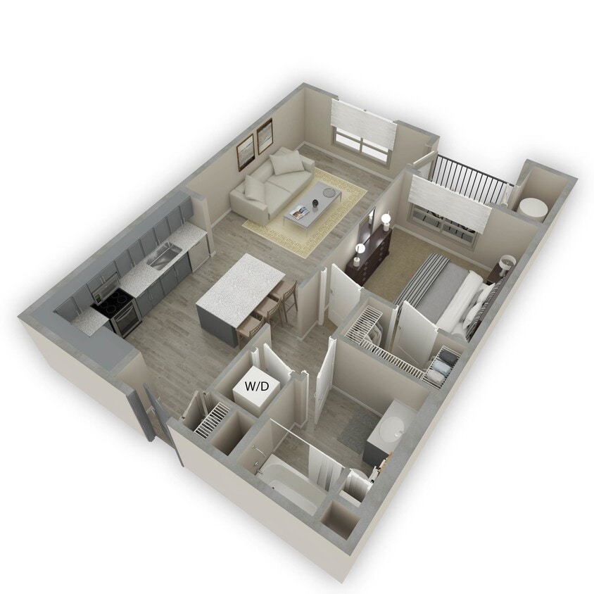 3D Floor Plan Rendering - A2