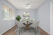 Dining area in Kitchen - 9000 Vanalden Ave Townhome