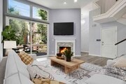 Living Room - 9000 Vanalden Ave Townhome