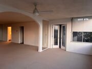 Glass doors into 3rd bedroom/office have shades - 8701 Delgany Ave Unit 204