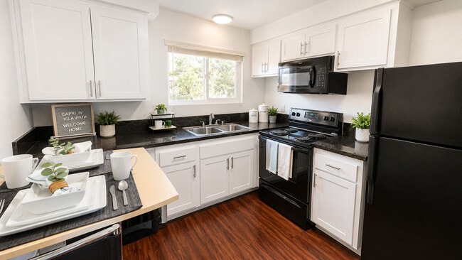 Kitchen Example - Capri Apartments at Isla Vista