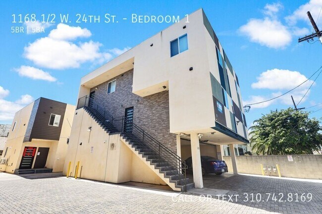 Photo - 1168 1/2 W. 24th St.-Bedroom 1 Unit Bedroom 1