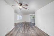 4BR, 2BA - 1,300SF - Living Room - Wyandotte
