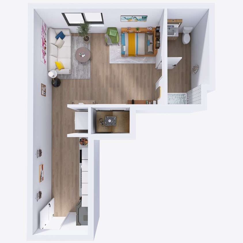 Floor Plan - Studio