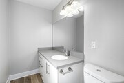 2BR, 1BA - 860SF - Primary Bathroom - Encasa Norwalk