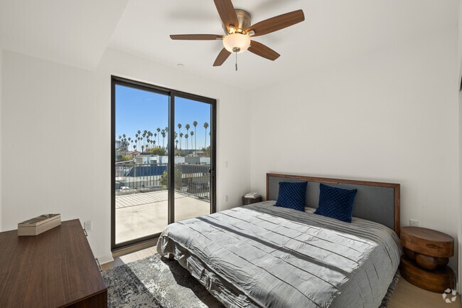 1BR, 1BA - 860SF - Bedroom - The Harper on Beverly