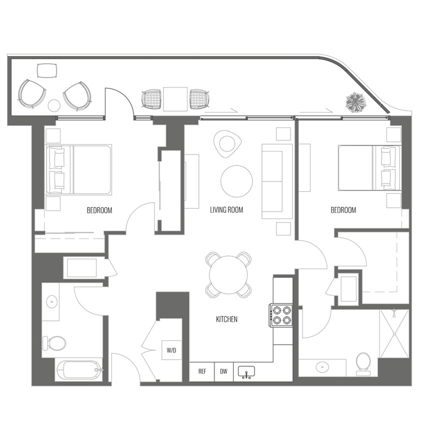 Floor Plan - Model PH-B4
